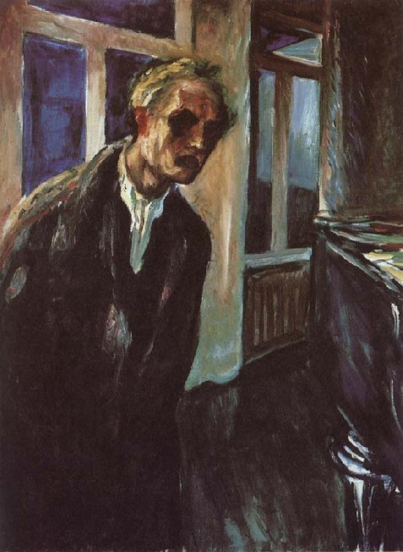 Edvard Munch Self-Portrait